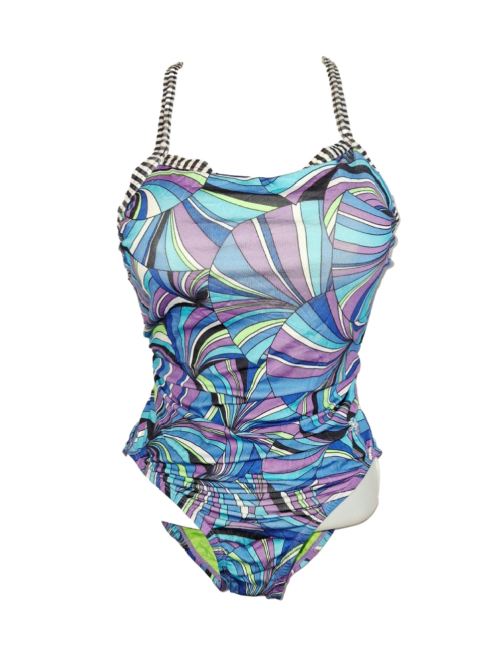 Dolfin One Piece Swimsuit Size 32 Blue Purple Patterned beachwear summer beach